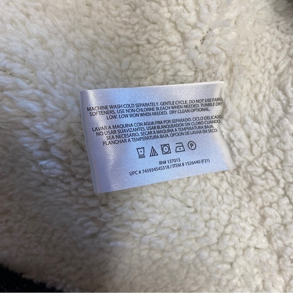 Orvis Men’s Sherpa Lined Quarter Zip Pullover Sweater Sz M - Picture 11 of 12